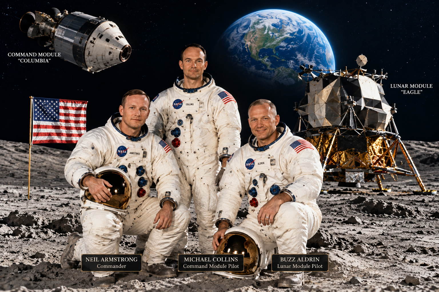 Apollo 11_ Moonwalk Portrait